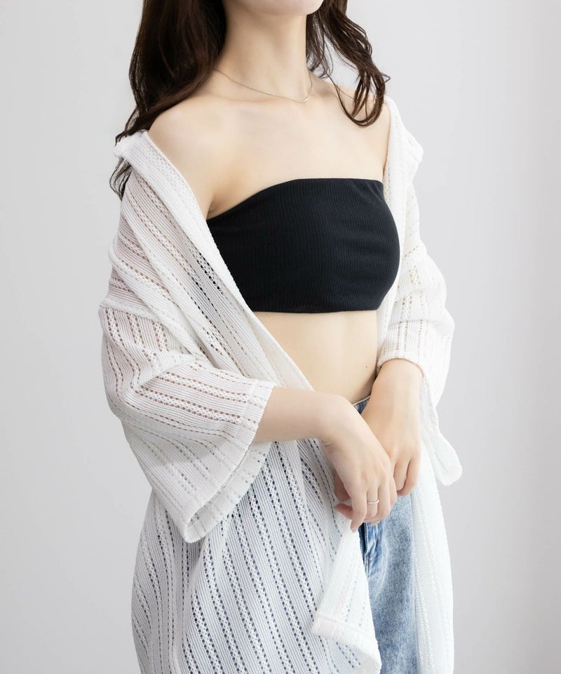 NAVY カップ付きバンドゥ レディース商品画像-9