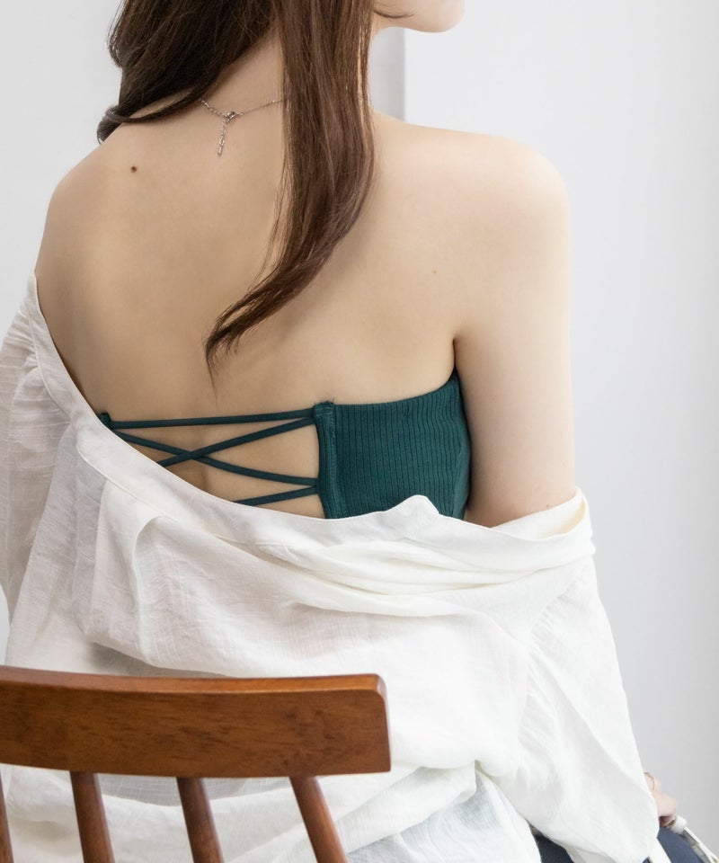 NAVY カップ付きバンドゥ レディース商品画像-18