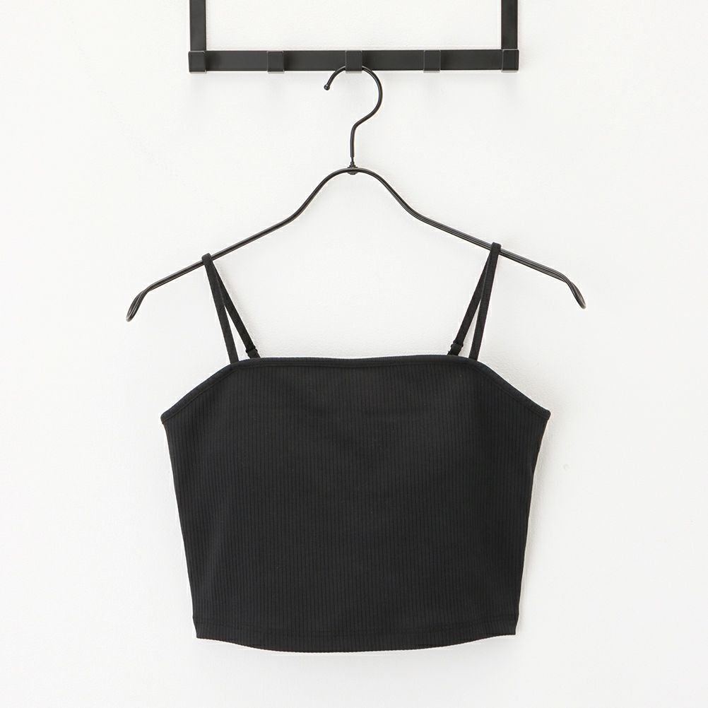 NAVY カップ付きクロップドキャミソール レディース