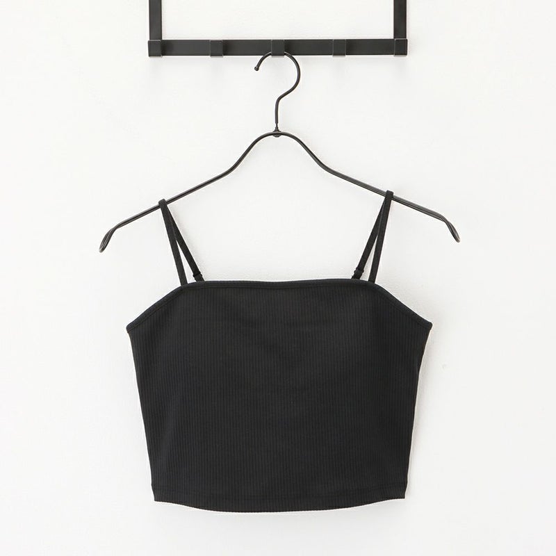 NAVY カップ付きクロップドキャミソール レディース商品画像-15