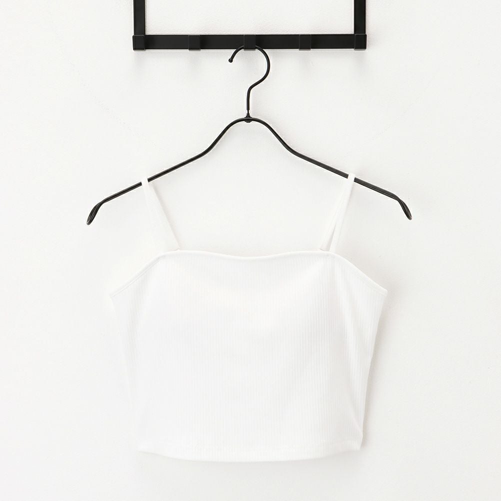 NAVY カップ付きクロップドキャミソール レディース