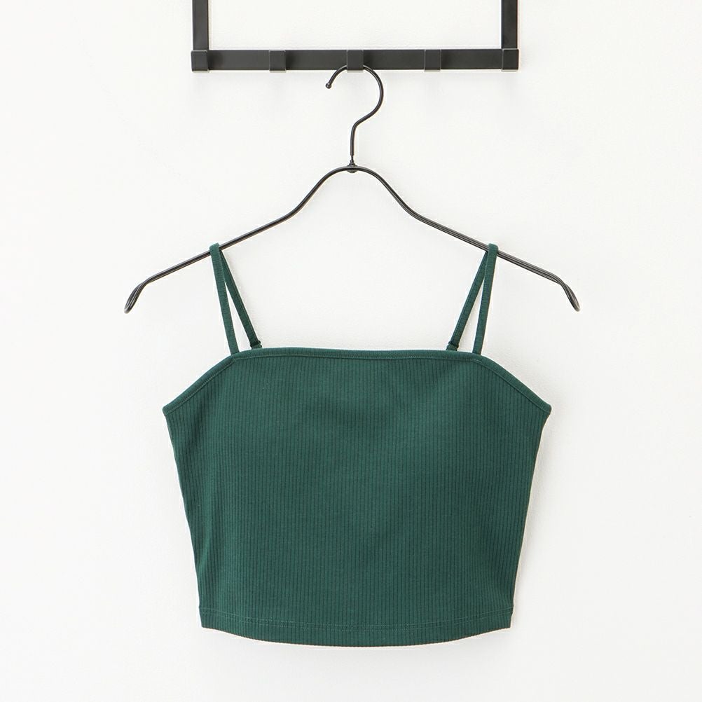 NAVY カップ付きクロップドキャミソール レディース