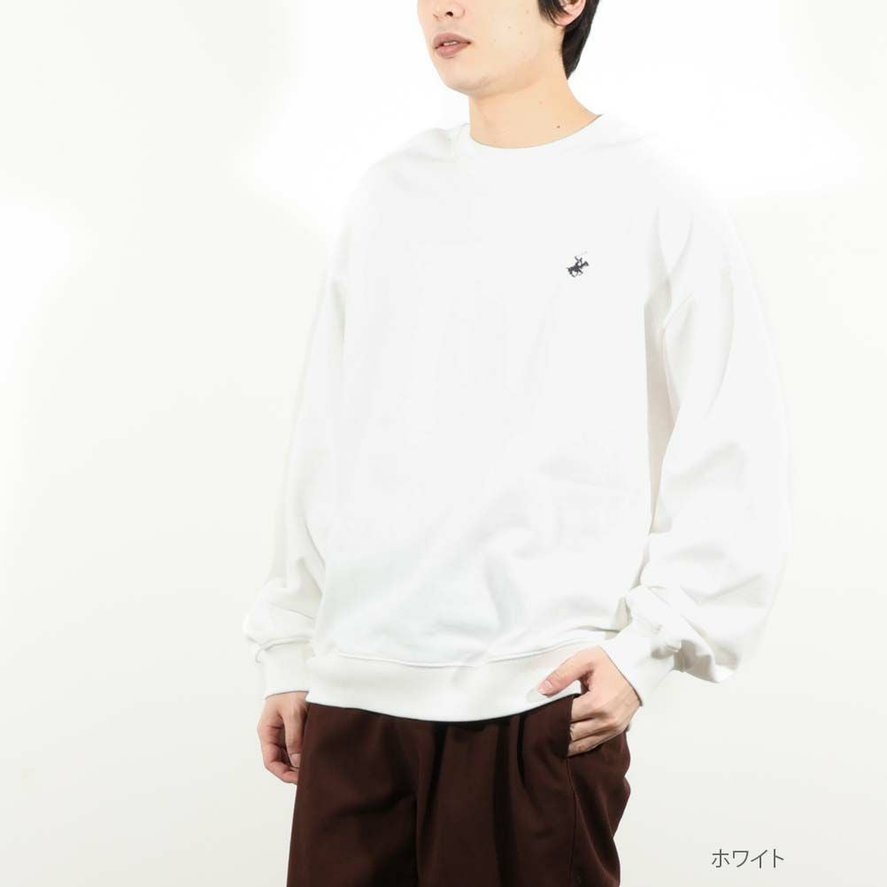 BEVERLY HILLS POLO CLUB 裏毛ビッグトレーナー メンズ