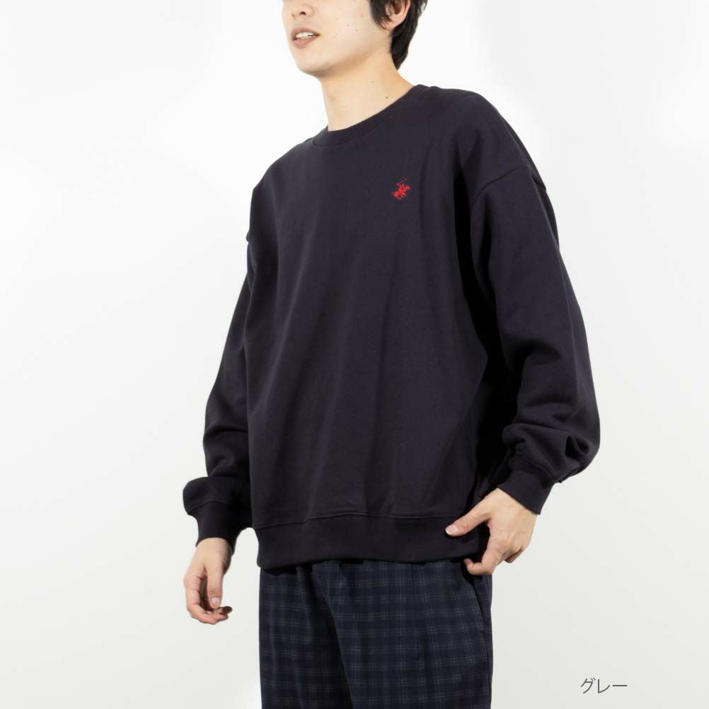 BEVERLY HILLS POLO CLUB 裏毛ビッグトレーナー メンズ