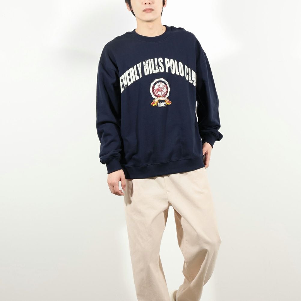 BEVERLY HILLS POLO CLUB 裏毛ビッグトレーナー メンズ