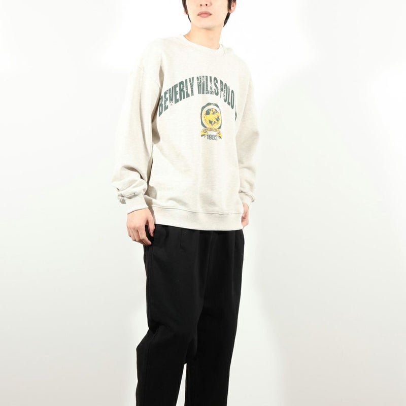 【オンラインストア限定】BEVERLY HILLS POLO CLUB 裏毛ビッグトレーナー メンズ商品画像-10