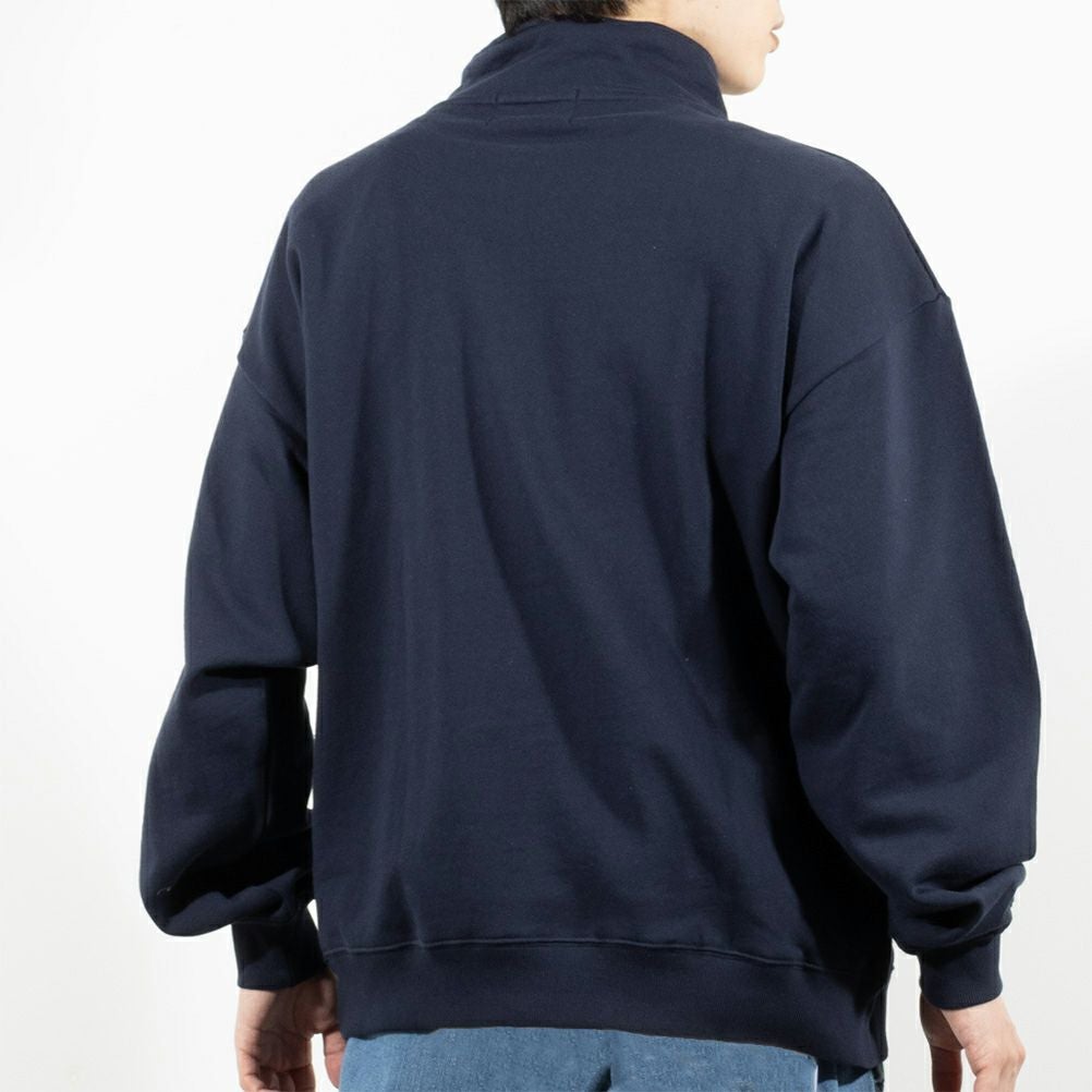 BEVERLY HILLS POLO CLUB ビッグハーフジップトレーナー メンズ