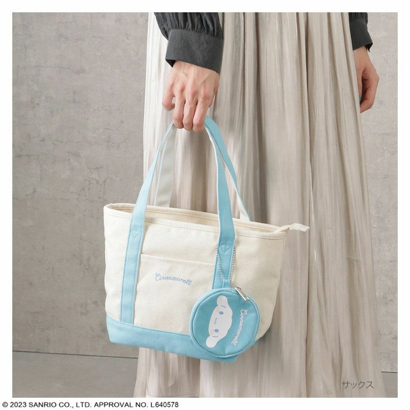 [期間限定価格]サンリオキャラクターズ ポーチ付きミニトートバッグ商品画像-1
