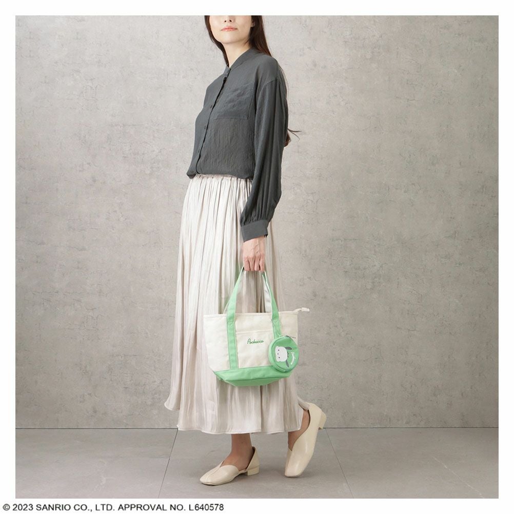 サンリオキャラクターズ ポーチ付きミニトートバッグ レディース