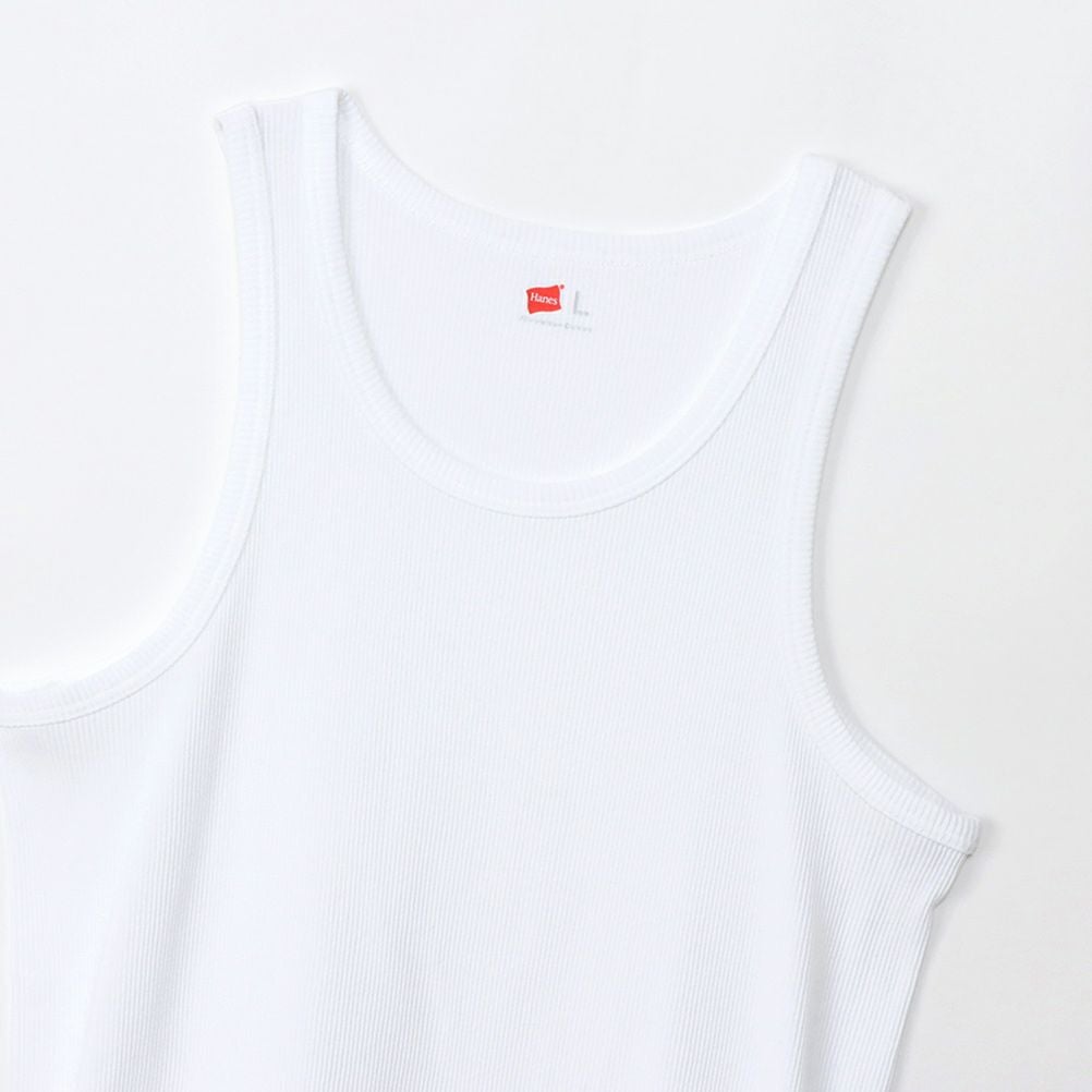Hanes リブタンクトップ メンズ ネコポス 対応商品
