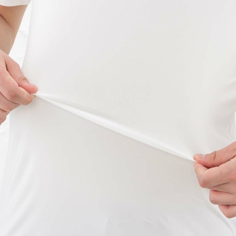 SARARI COOL VネックTシャツ メンズ メール便 対応商品商品画像-10