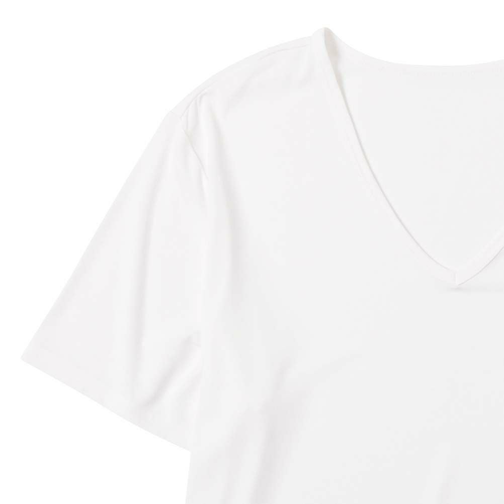 SARARI COOL VネックTシャツ メンズ