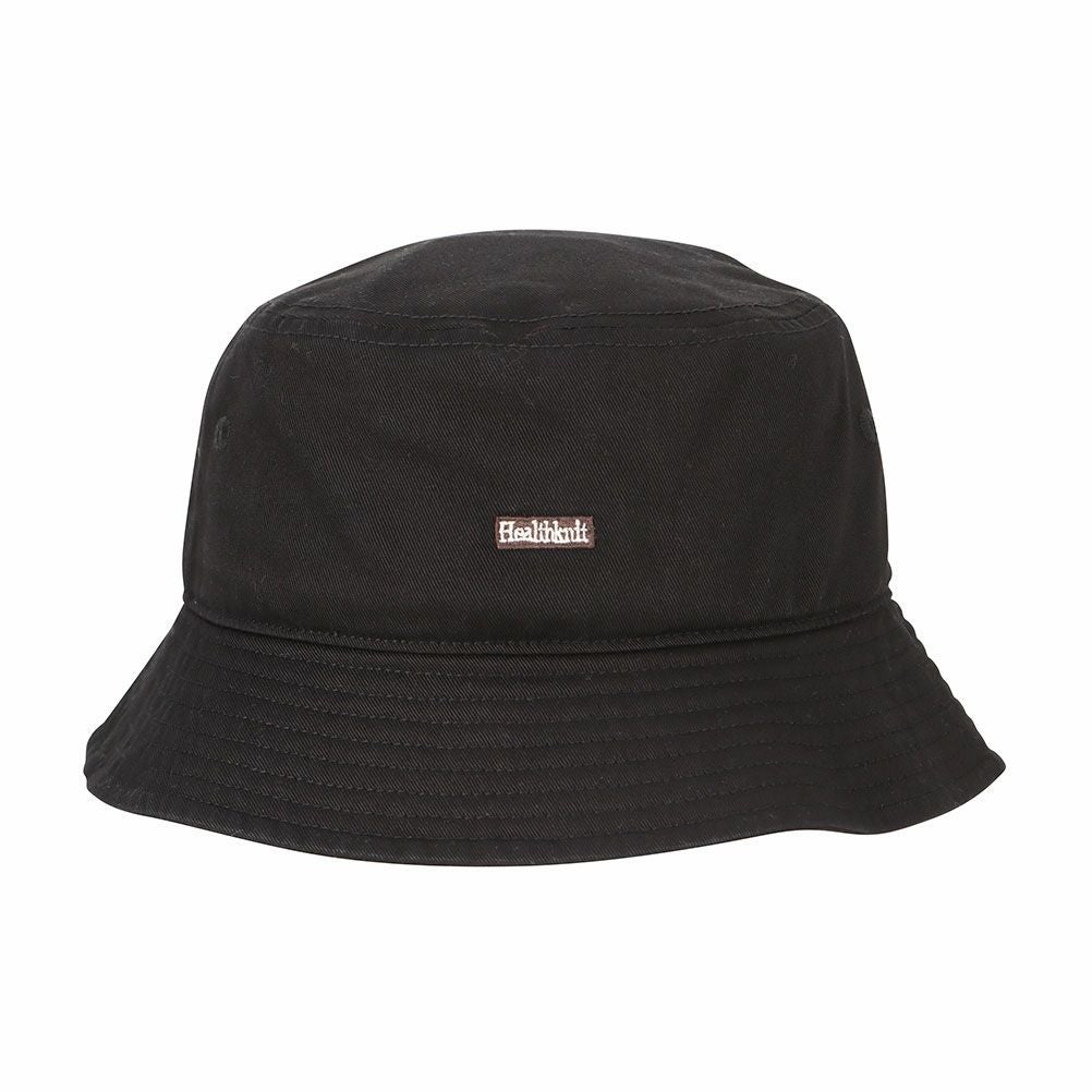 Healthknit ロゴツイルバケットハット メンズ
