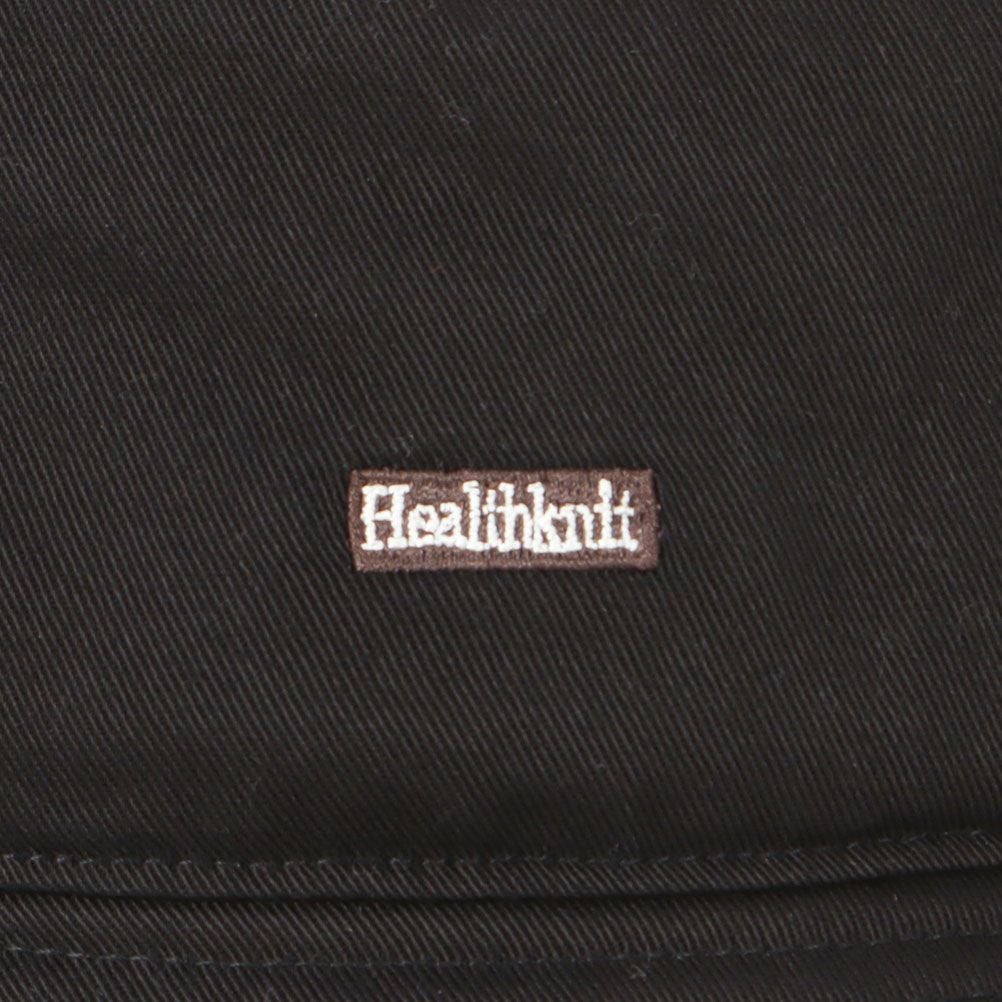 Healthknit ロゴツイルバケットハット メンズ
