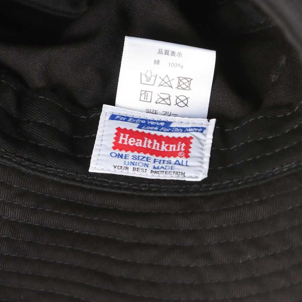 Healthknit ロゴツイルバケットハット メンズ