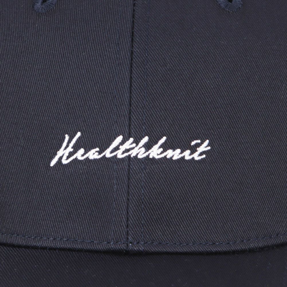 Healthknit ロゴ刺繍キャップ メンズ