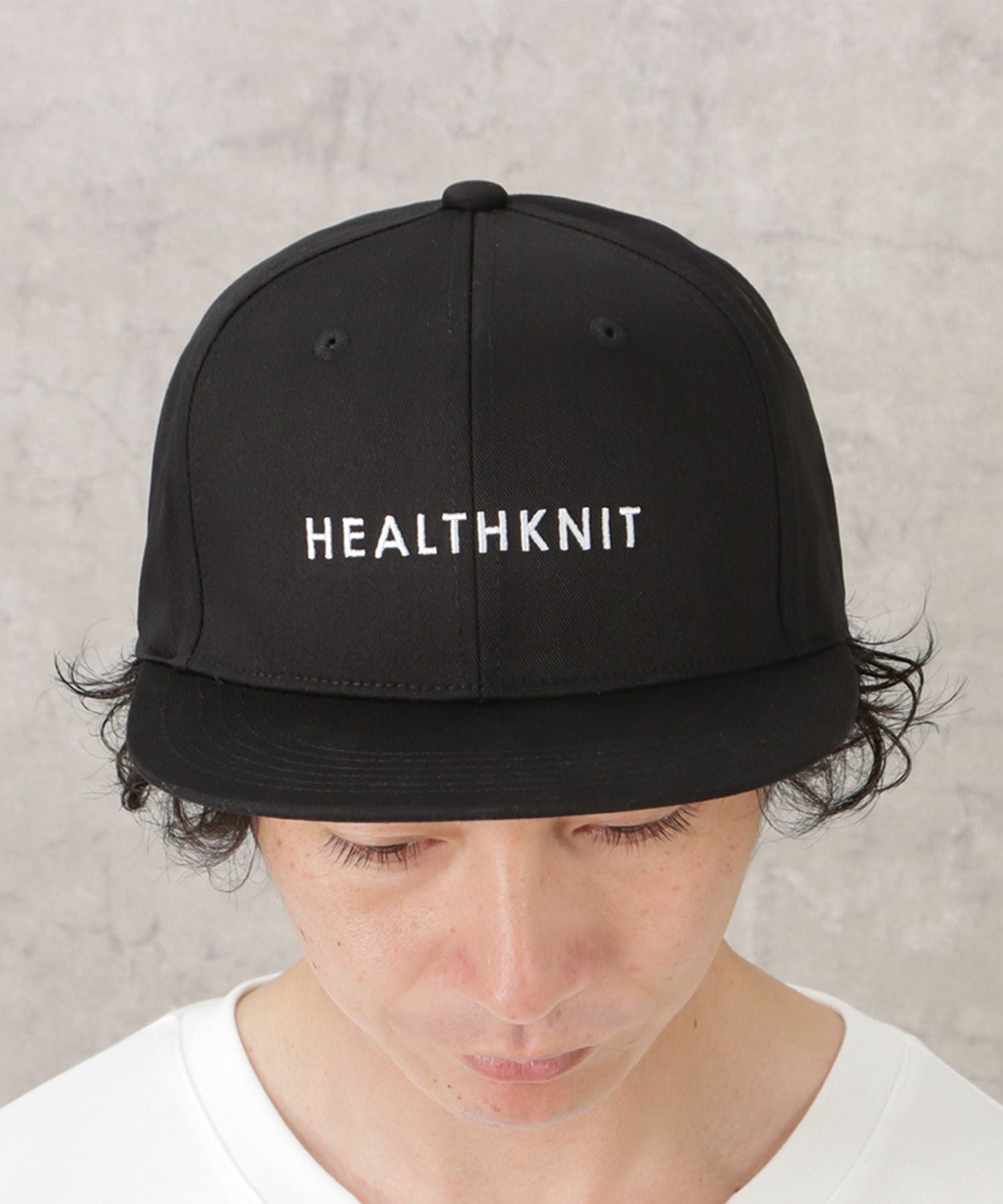 Healthknit ロゴベースボールキャップ メンズ