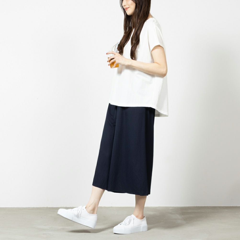 NAVY SARARI 冷感スカンツ レディース