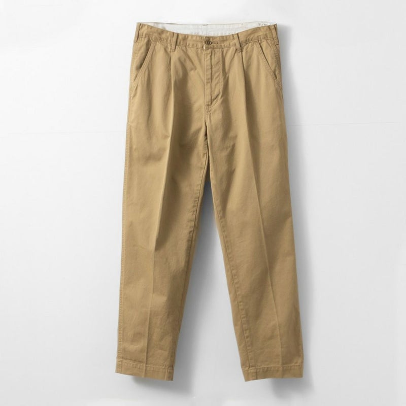 EDWIN  KHAKIS タックテーパードチノパンツ メンズ商品画像-9