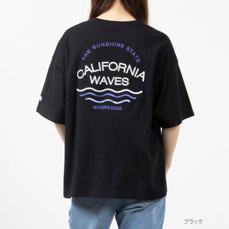 UNDERWRAPS ルーズシルエットクルーネックTシャツ レディース メール便 対応商品商品画像-3