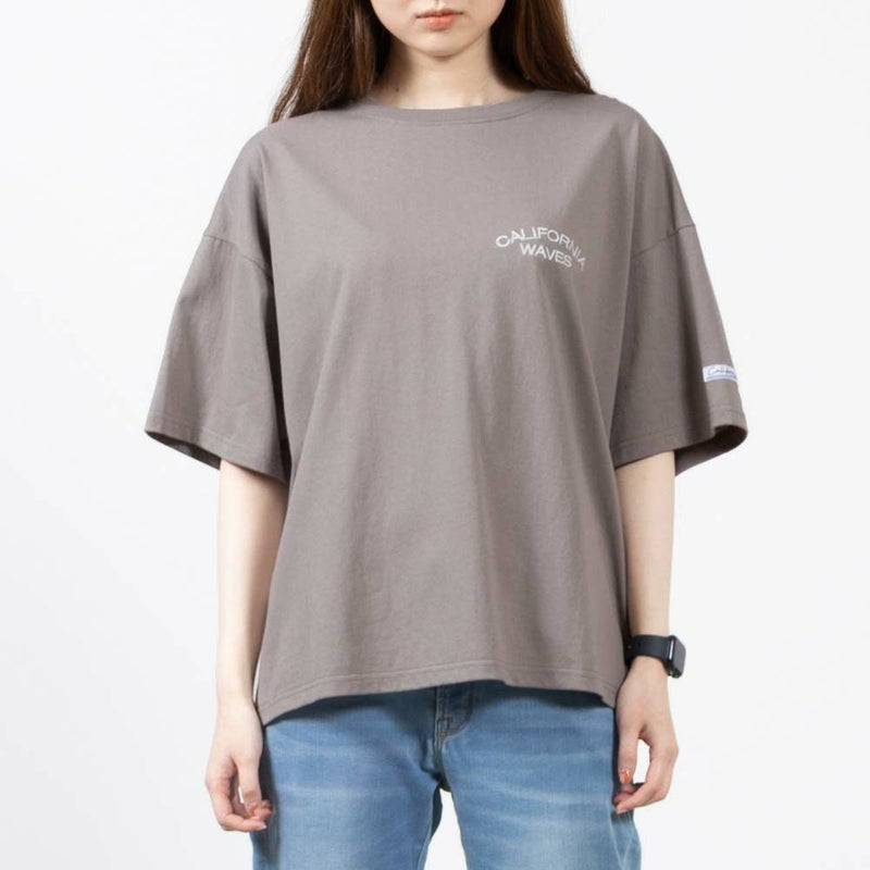 UNDERWRAPS ルーズシルエットクルーネックTシャツ レディース メール便 対応商品商品画像-6