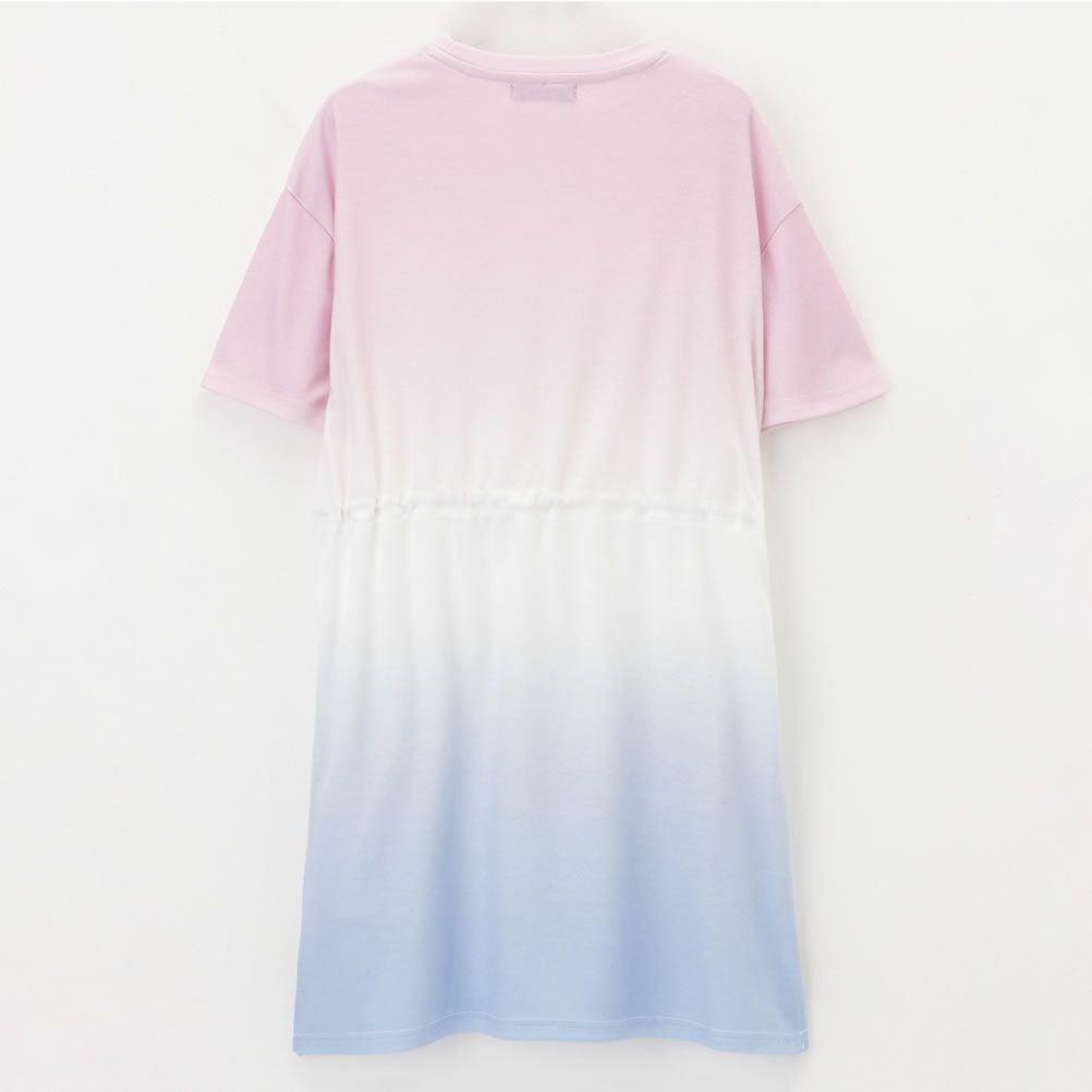 RICH MIX 段染め風プリントワンピース キッズ