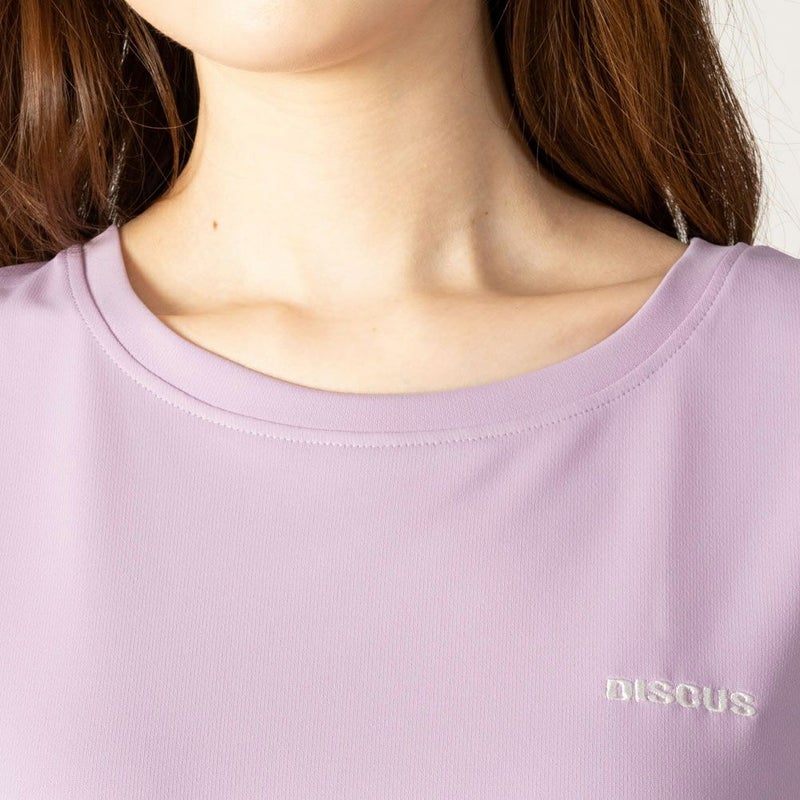 【オンラインストア限定】DISCUS ソフトメッシュ裾ラウンドTシャツ レディース メール便 対応商品商品画像-11