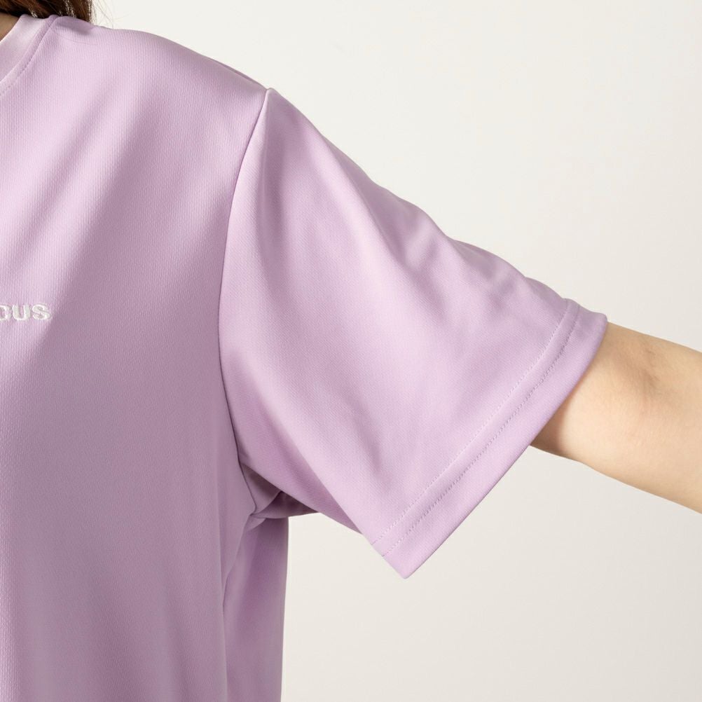 DISCUS ソフトメッシュ裾ラウンドTシャツ レディース ネコポス 対応商品