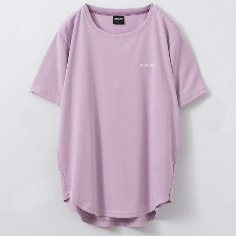 【オンラインストア限定】DISCUS ソフトメッシュ裾ラウンドTシャツ レディース メール便 対応商品商品画像-15