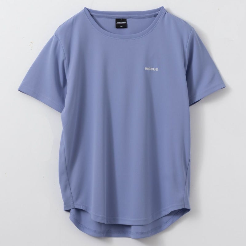 【オンラインストア限定】DISCUS ソフトメッシュ裾ラウンドTシャツ レディース メール便 対応商品商品画像-17