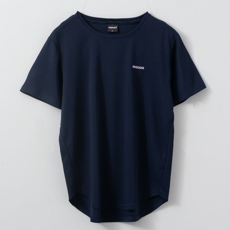 【オンラインストア限定】DISCUS ソフトメッシュ裾ラウンドTシャツ レディース メール便 対応商品商品画像-18