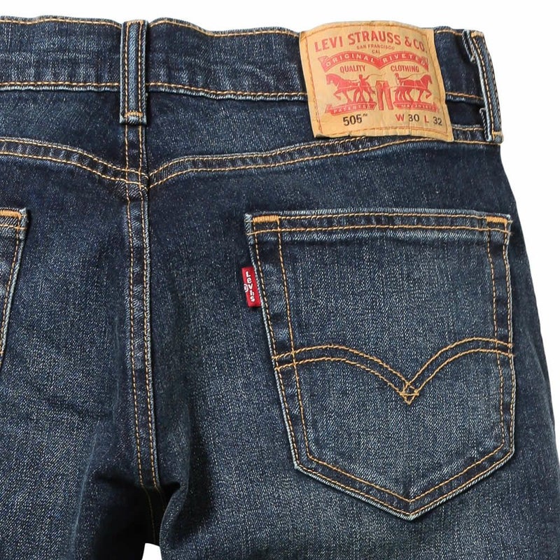 Levi's 505 レギュラーフィットデニムパンツ メンズ商品画像-5