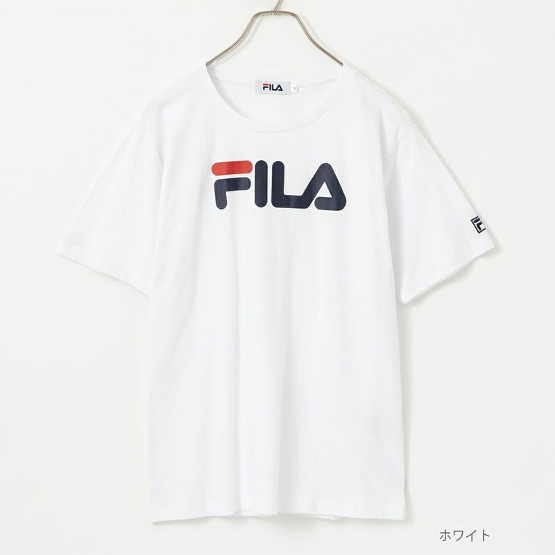 【オンラインストア限定】FILA ビッグロゴプリントTシャツ レディース メール便 対応商品商品画像-2