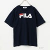 【オンラインストア限定】FILA ビッグロゴプリントTシャツ レディース メール便 対応商品商品サムネイル-3