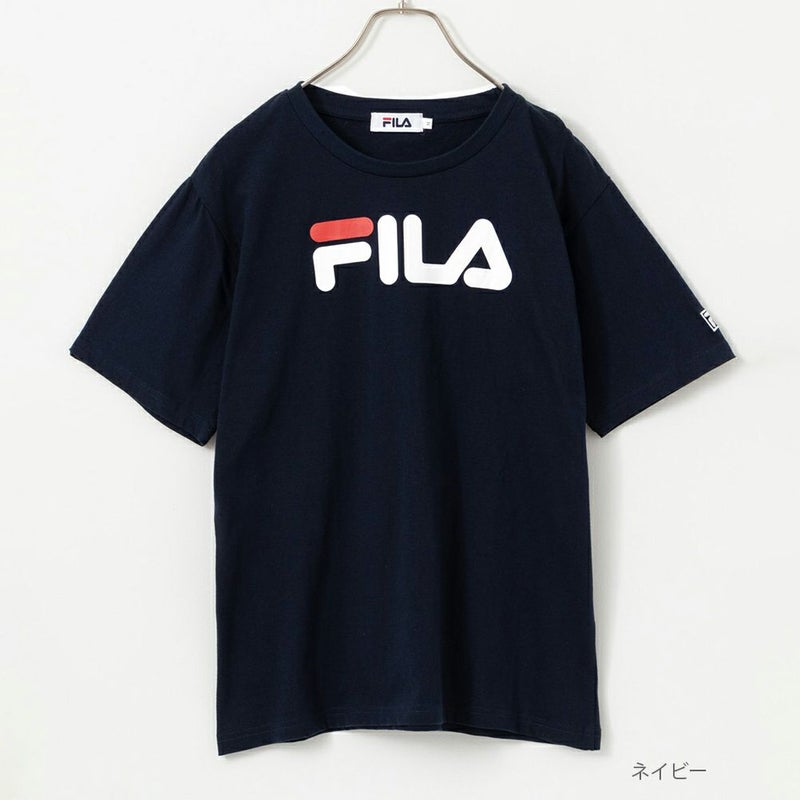 【オンラインストア限定】FILA ビッグロゴプリントTシャツ レディース メール便 対応商品商品画像-3