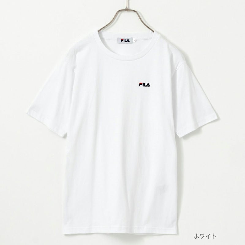 【オンラインストア限定】FILA ワンポイント刺繍Tシャツ レディース メール便 対応商品商品画像-2