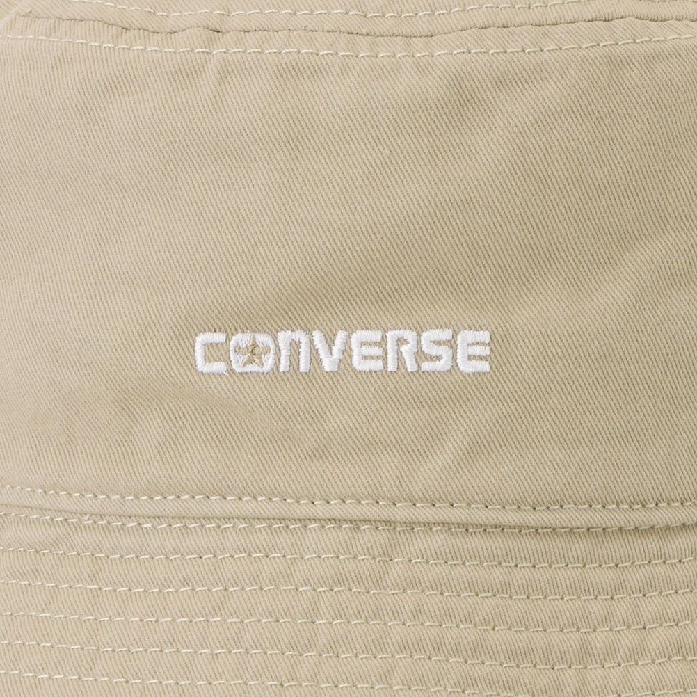 CONVERSE コットンツイルロゴバケットハット レディース