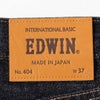EDWIN  INB E404 ストレートデニムパンツ メンズ商品サムネイル-7