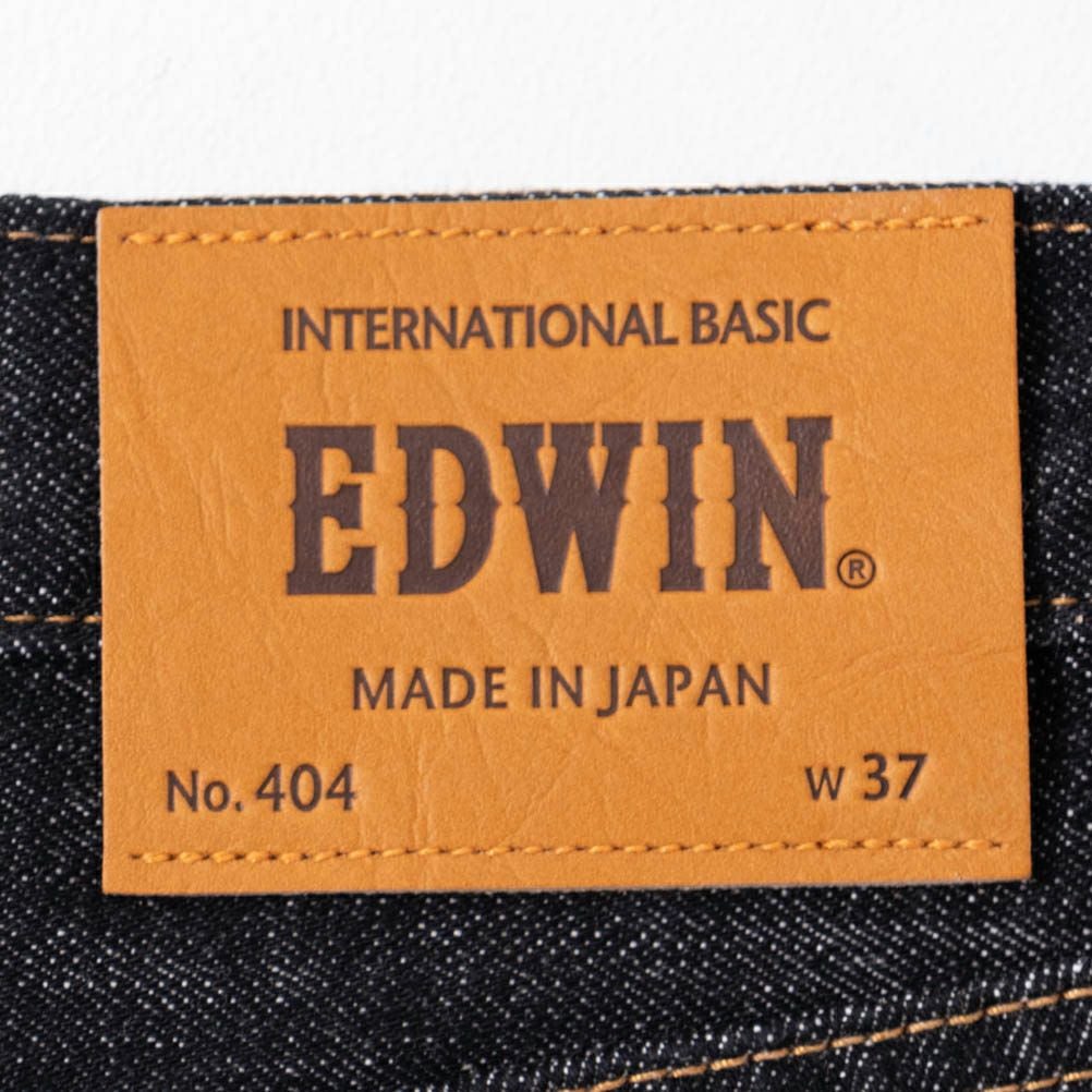 EDWIN INB E404 ストレートデニムパンツ メンズ