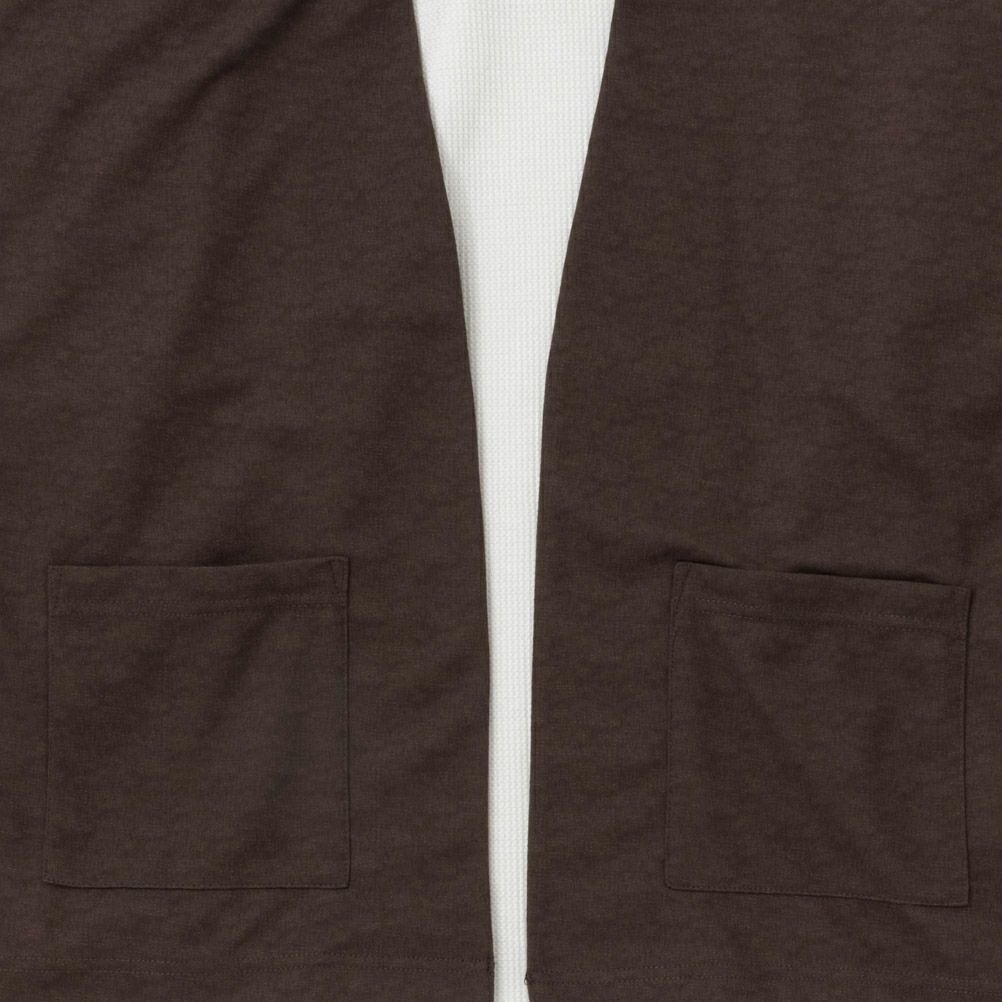 URBAN COLLECTION 梨地クロップドカーディガンアンサンブル メンズ