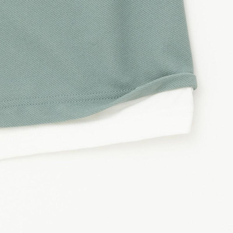 [期間限定価格]URBAN COLLECTION 梨地フェイクベストレイヤードTシャツ メンズ メール便 対応商品商品画像-8