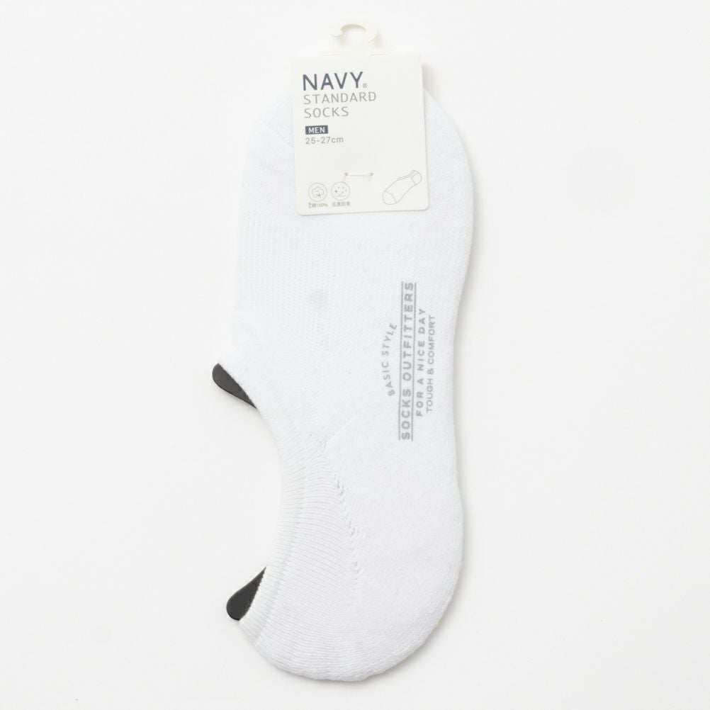 NAVY 無地＆杢調スニーカーインソックス メンズ