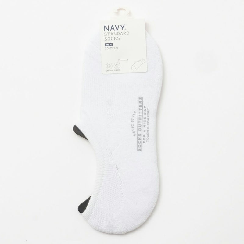 NAVY  無地＆杢調スニーカーインソックス メンズ商品画像-12