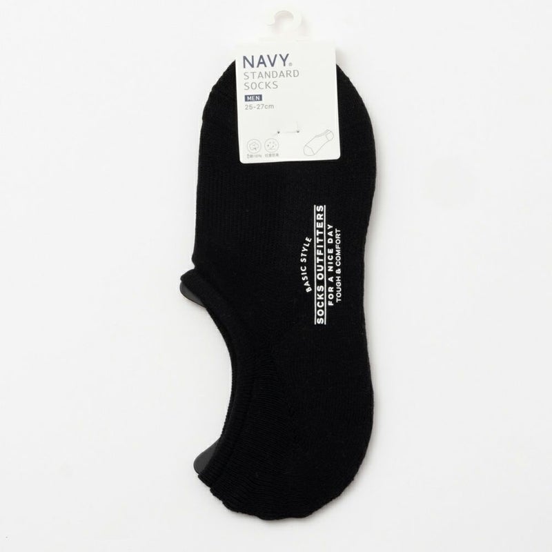 NAVY  無地＆杢調スニーカーインソックス メンズ商品画像-15