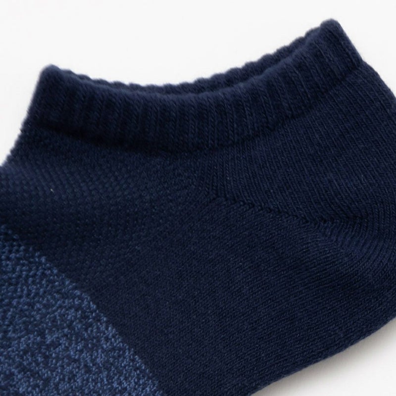 NAVY 切り替え柄アンクルソックス メンズ商品画像-5