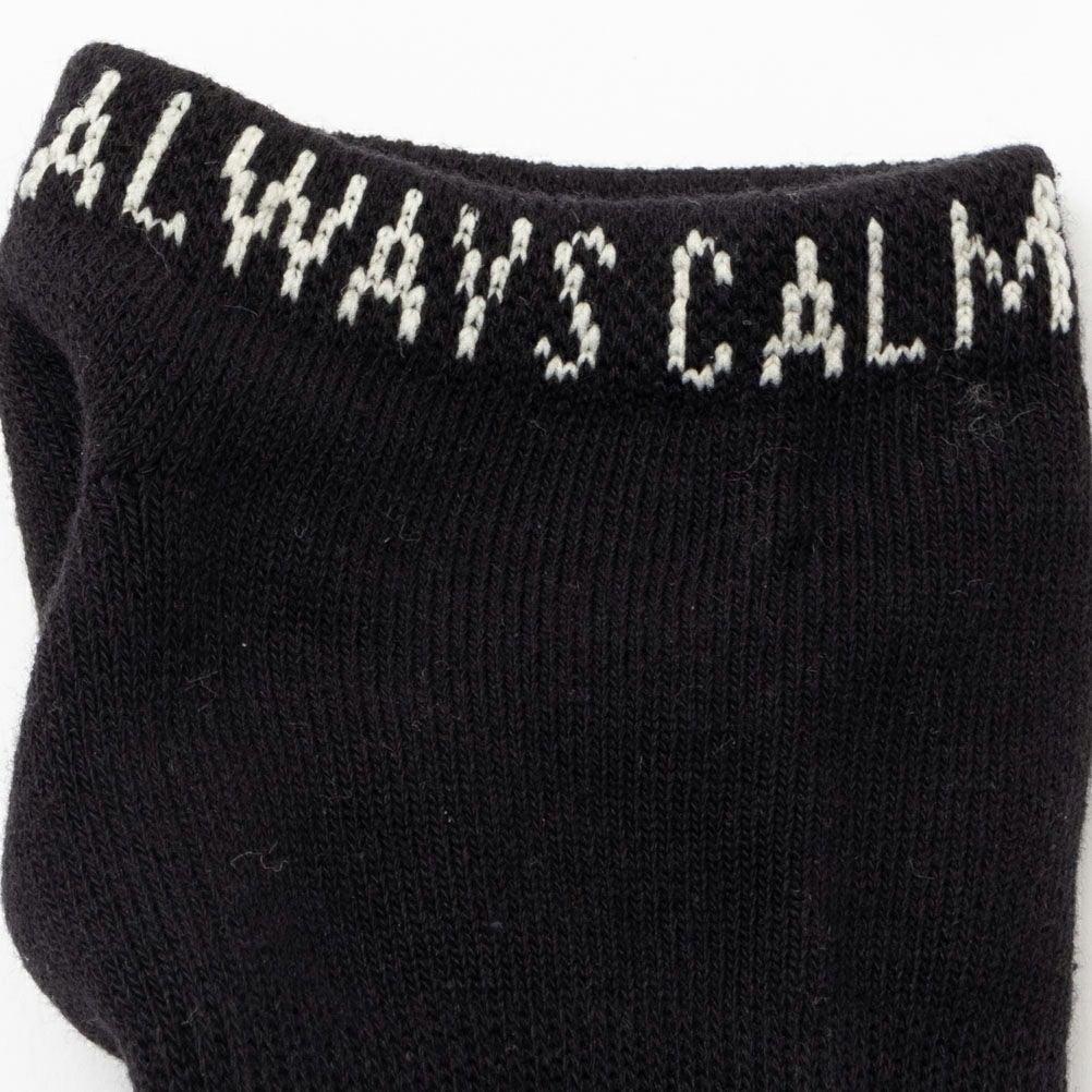 NAVY ロゴ入りアンクルソックス メンズ