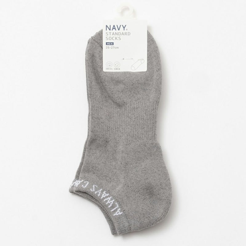 NAVY ロゴ入りアンクルソックス メンズ商品画像-12