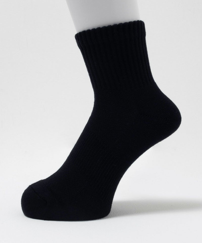 NAVY  無地クォーターソックス メンズ商品画像-4