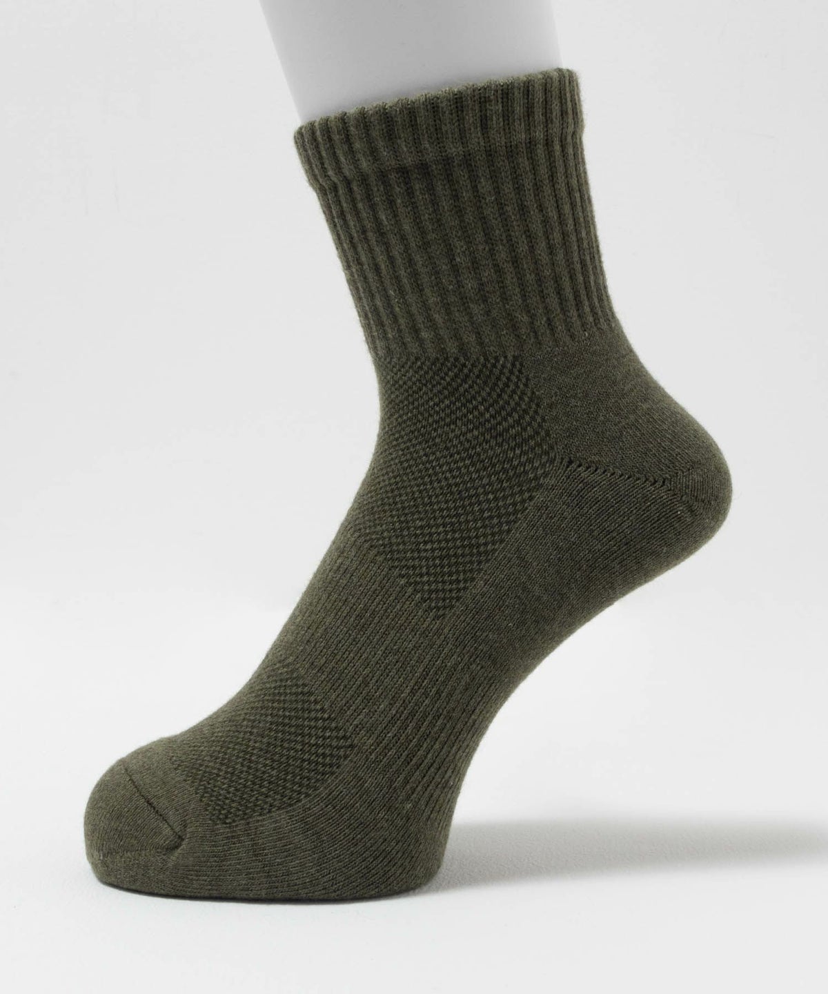 NAVY 無地クォーターソックス メンズ