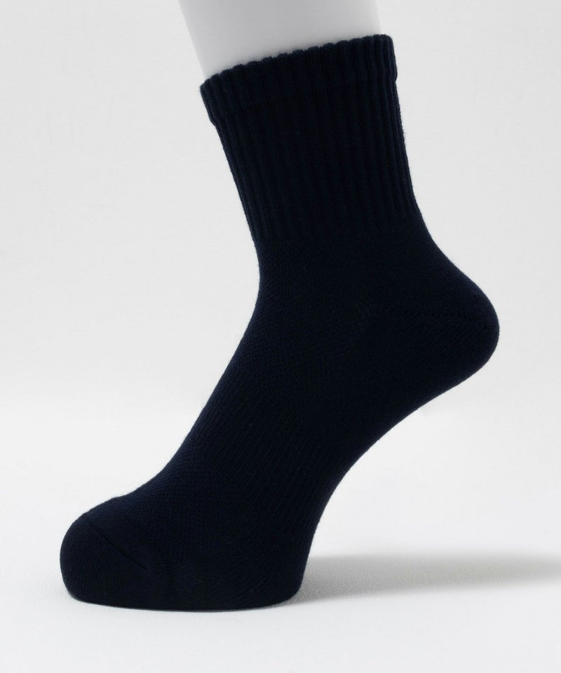 NAVY  無地クォーターソックス メンズ商品画像-7